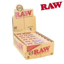 [h785b] Roller Raw Hemp Plastic Cone Roller 110mm Box/12
