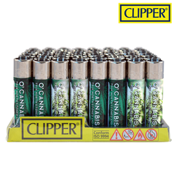[clp012b] Clipper Round O'Cannabis Lighter Tray/48