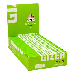 [gzh014b] GIZEH 1 1/4 Size Super Fine Box of 25