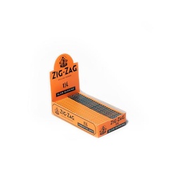 [zz005b] Orange Zig Zag Rolling Paper Box of 25