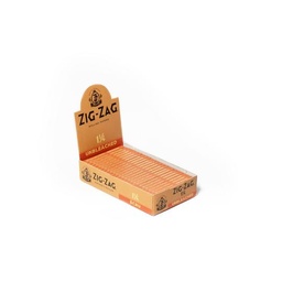 [zz010b] Unbleached 1 1/4 Zig Zag Rolling Papers Box of 25
