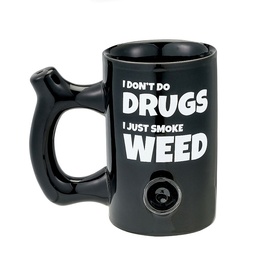 [fct062] Ceramic Mug Pipe Don't Do Drugs