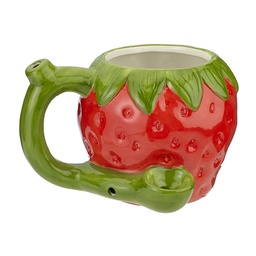[fct064] Ceramic Mug Pipe Strawberry