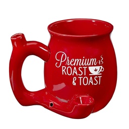 [fct075] Ceramic Mug Pipe Red