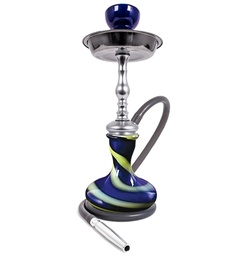 [ssc022i] 15" Sahara Smoke Hookah Blue