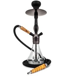 [ssc023a] 17.5" Sahara Smoke Hookah Genesis - Black