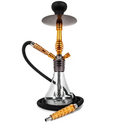 [ssc023c] 17.5" Sahara Smoke Hookah Genesis - Gold