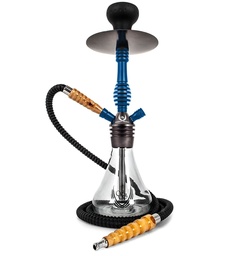 [ssc023i] 17.5" Sahara Smoke Hookah Genesis - Cobalt