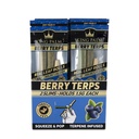 King Palm Slim Pre-Roll - Berry Terps - 2 per pack - Display of 20