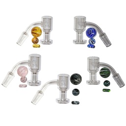 Cannacessories Terp Slurp Banger 14mm 45 Degree Kit Cat Eye