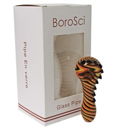 [bsp009] Glass Pipe BoroSci 4" Reversal Wave