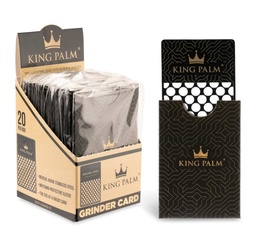[ooz030b] Grinder Card King Palm Box Of 20