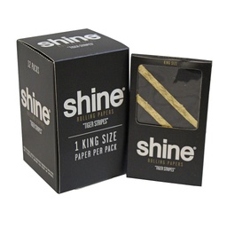 [sh016b] Shine King Size Papers "Pinstripes" 1 Sheet Pack Box of 12