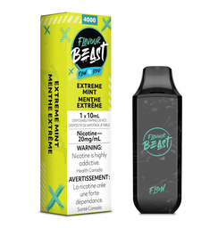 [fvb1006b] *EXCISED* Flavour Beast Flow Disposable Vape Rechargeable Extreme Mint Iced Box Of 6