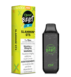 [fvb1015b] *EXCISED* Flavour Beast Flow Disposable Vape Rechargeable Slammin' STS (Sour Snap) Box Of 6
