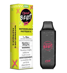 [fvb1017b] *EXCISED* Flavour Beast Flow Disposable Vape Rechargeable Watermelon G Box Of 6