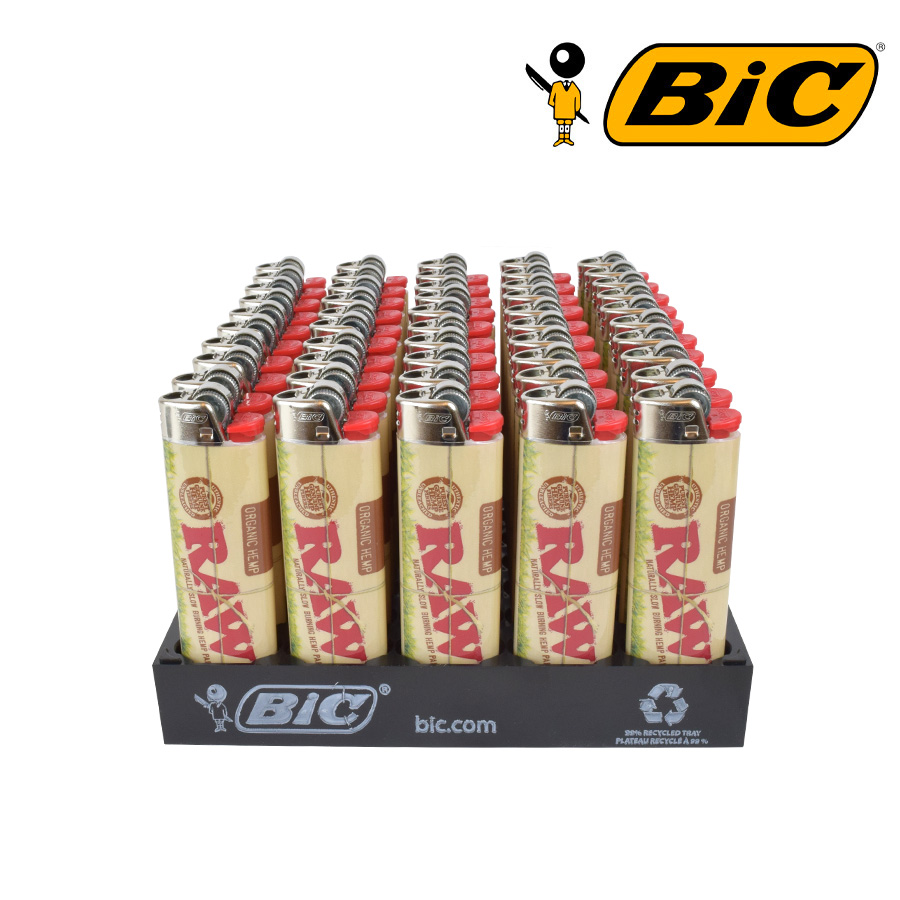 Bic Maxi Raw Organic Lighter Tray/50