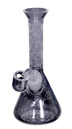 [kmgc020] Glass Dab Rig Karma 7" Sandblasted Beaker