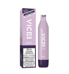 [vic1209c-b] *EXCISED* Disposable Vape Vice 5500 Grape Ice Box of 6