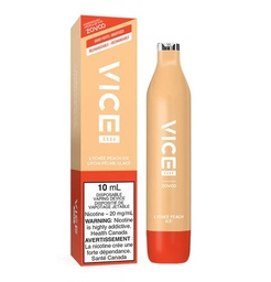 [vic1213c-b] *EXCISED* Disposable Vape Vice 5500 Lychee Peach Ice Box of 6