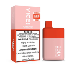 [vic1310b] *EXCISED* Disposable Vape Vice Box Strawberry Ice Box of 5