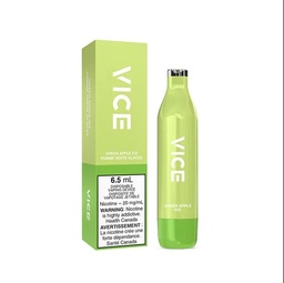 [vic1008b] *EXCISED* Disposable Vape Vice Green Apple Ice Box of 6