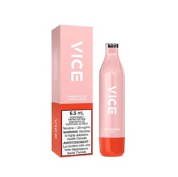 [vic1002b] *EXCISED* Disposable Vape Vice Strawberry Ice Box of 6