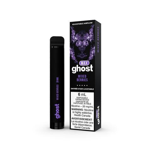 *EXCISED* Ghost MAX Disposable Mixed Berries + Bold Box Of 5