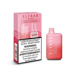 [elf1025b] *EXCISED* Elf Bar Disposable Vape BC5000 650mAh Rechargeable Watermelon BBG Box Of 10