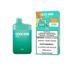 [gbv1009b] *EXCISED* Disposable Vape Geek Bar B5000 Mint Box of 5