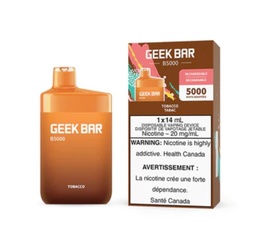 [gbv1013b] *EXCISED* Disposable Vape Geek Bar B5000 Tobacco Box of 5