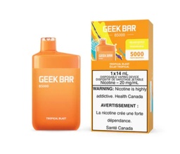 [gbv1014b] *EXCISED* Disposable Vape Geek Bar B5000 Topical Blast Box of 5