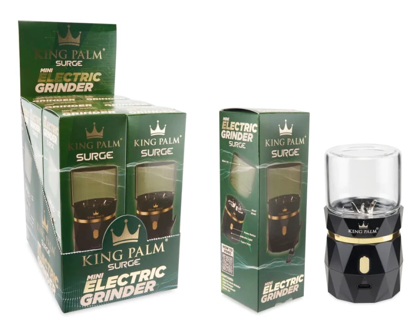 Electric Grinder King Palm Box of 6