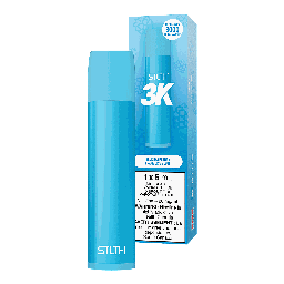 [sth1302b] *EXCISED* STLTH 3K Disposable Vape 3000 Puff Blue Raspberry Box Of 6