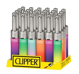 [clp034b] Minitube Lighters Clipper Mini Gradient Assorted Colors Tray Of 24