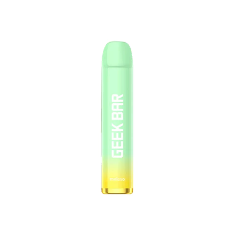 [gbv1103b] *Excised* Disposable Vape Geek Bar Meloso Green Apple Ice Box of 6