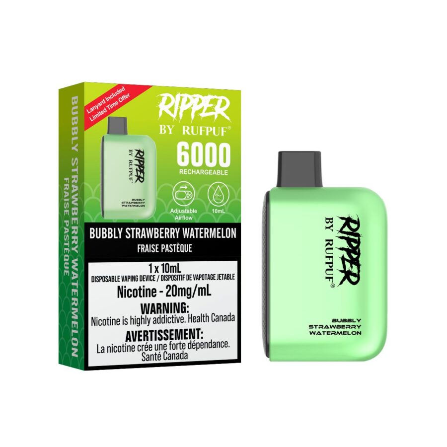 *EXCISED* Disposable Rufpuf Ripper 6000 Double Mint Box of 10
