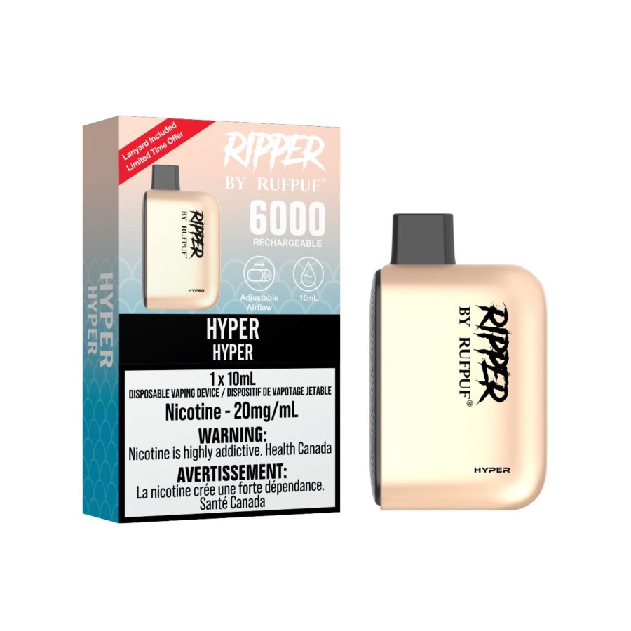 *EXCISED* Disposable Rufpuf Ripper 6000 Hyper Box of 10