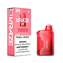 *EXCISED* Kraze 5000 Disposable Vape 5000 Puff Strawberry Iced Box Of 5