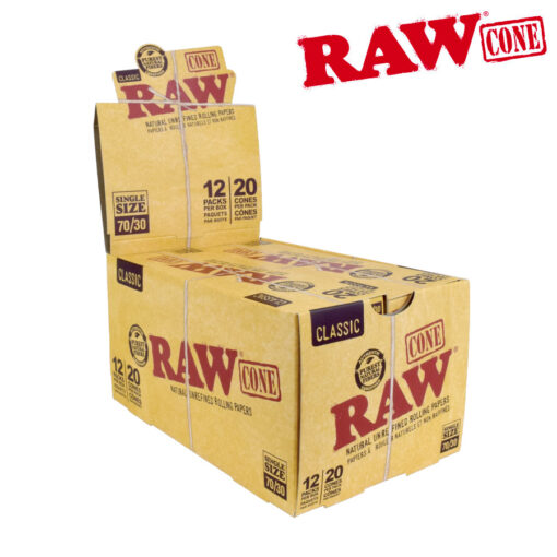 Rolling Cones Raw 70/30mm Box of 12