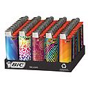 Disposable Lighters Bic Mini Geometric Lighter Box of 50
