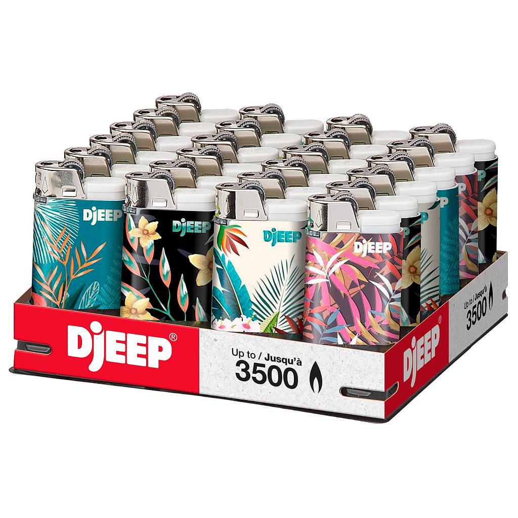 [djp003b] Disposable Lighters Djeep Bold Lighter Box of 24