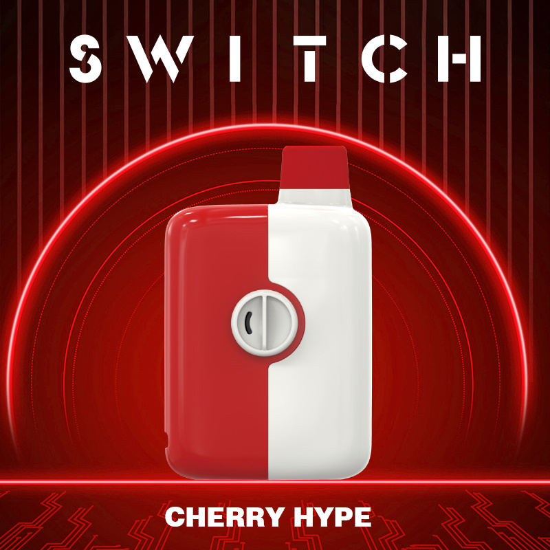 *EXCISED* Mr Fog Switch Disposable Vape Cherry Hype 5500 Puffs Box Of 10