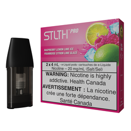 *EXCISED* STLTH Pro Pod Pack Raspberry Lemon Lime Ice 4ml Pack of 2 Pods Box of 5
