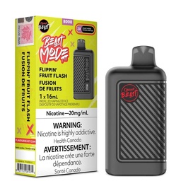 [fvb1404b] *EXCISED* Flavour Beast Beast Mode Disposable Vape Rechargeable Flippin' Fruit Flash Box Of 5