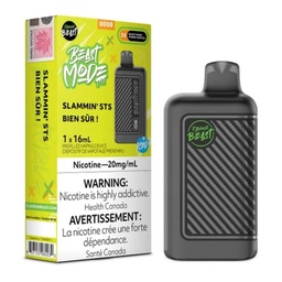 [fvb1410b] *EXCISED* Flavour Beast Beast Mode Disposable Vape Rechargeable Slammin' STS Iced Box Of 5