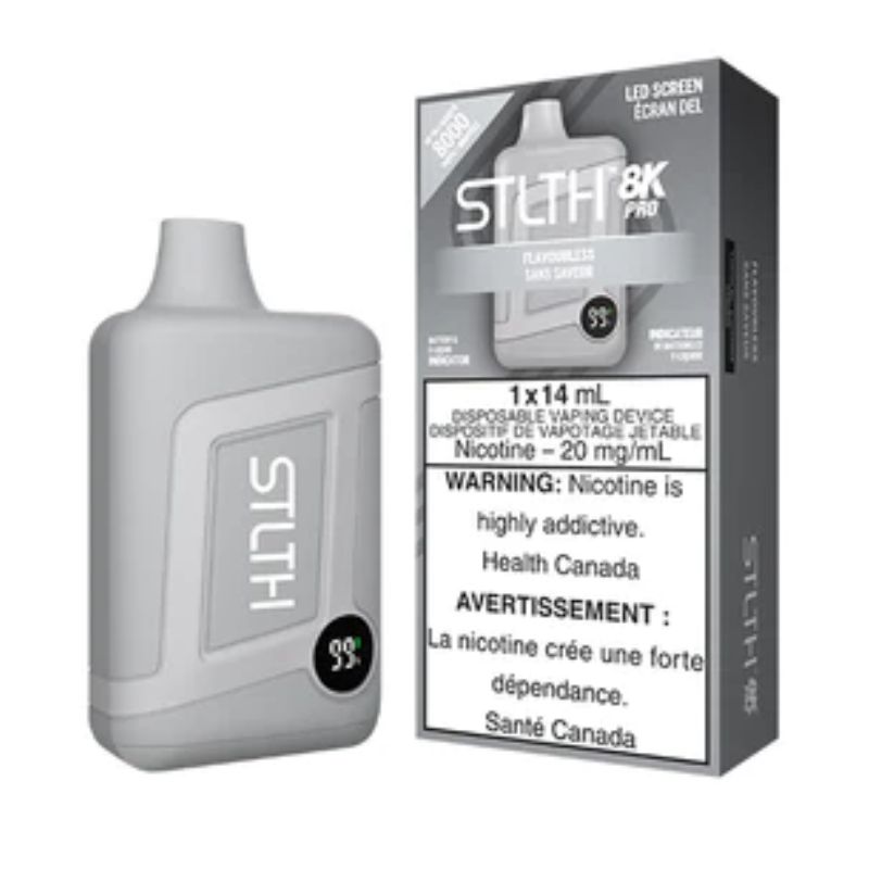*EXCISED* STLTH 8K Pro Disposable Vape 8000 Puff Flavourless Box Of 5