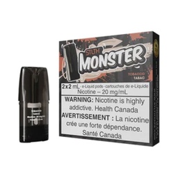 *EXCISED* STLTH Monster Pod Tobacco 2ml Pack of 2 Pods Box of 5
