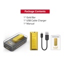 510 Battery Hamilton Devices Gold Bar Battery Auto-Draw Variable Voltage Vape