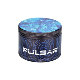 [gfa045] Grinder Pulsar Design Series w/ Side Art Space Dust 4 Piece 2.5"